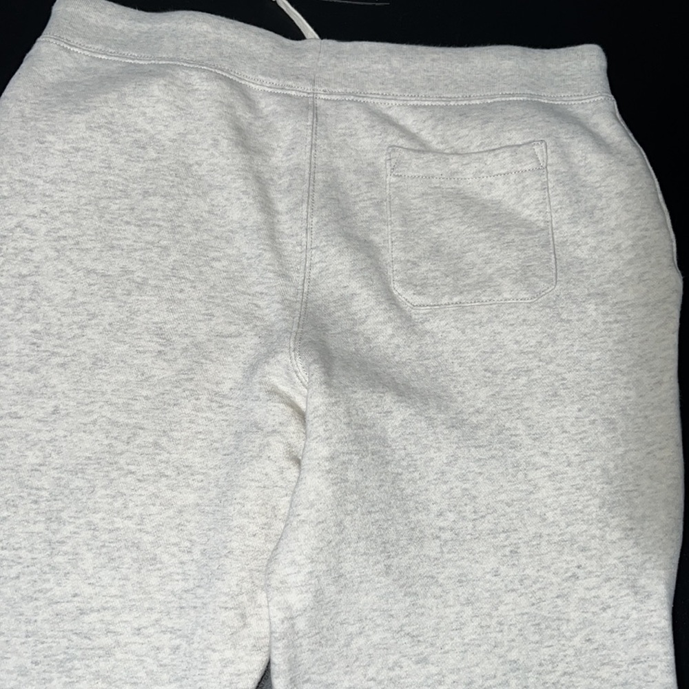 Boys’- Polo Ralph Lauren cream sweatpants - Picture 3 of 5